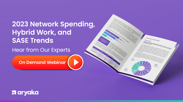 2023 Network Spending, Hybrid Work, and SASE Trends