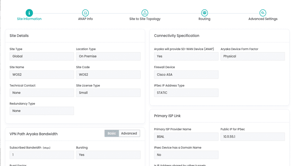 Configuração e gerenciamento