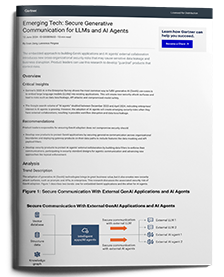 Emerging Tech: Secure Generative Communication for LLMs and AI Agents